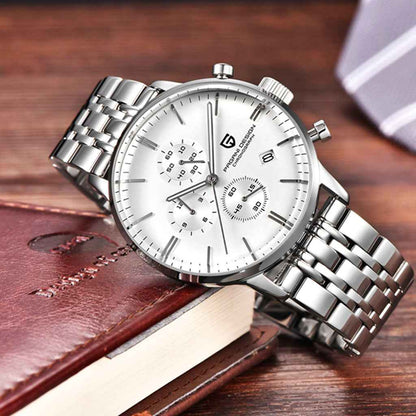 PGN Design Rouen White City Edition white watch - product photo