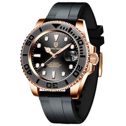 PGN Design Salzburg Black Gold Sport Edition gold watch - product photo