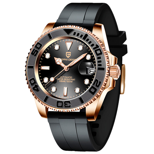 PGN Design Salzburg Black Gold Sport Edition gold watch - product photo