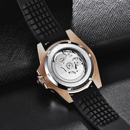 PGN Design Salzburg Black Gold Sport Edition gold watch - product photo