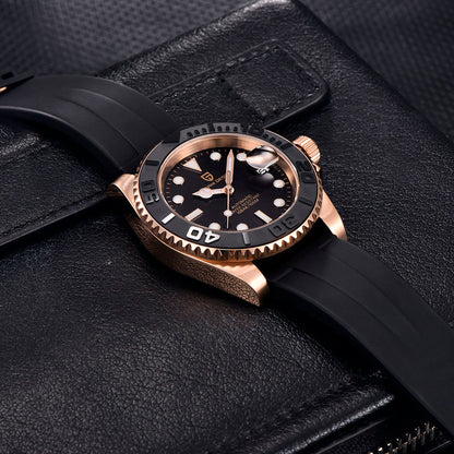 PGN Design Salzburg Black Gold Sport Edition gold watch - product photo