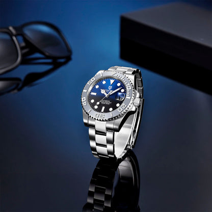 PGN Design Salzburg Blue and Gray blue watch - product photo