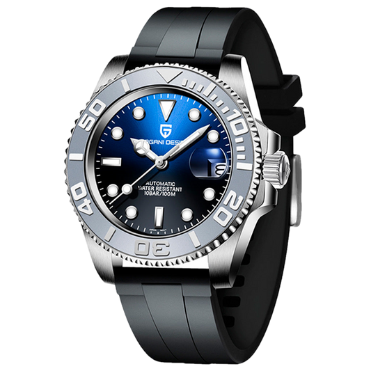 PGN Design Salzburg Blue and Gray Sport Edition blue watch - product photo
