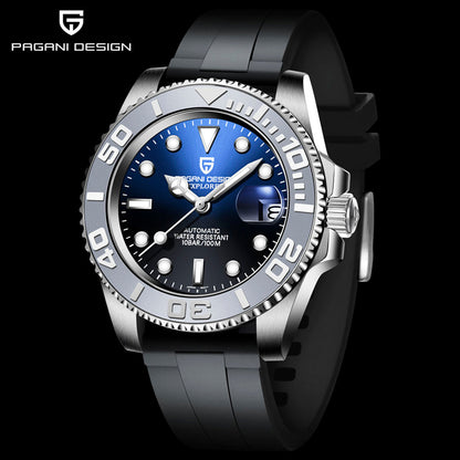 PGN Design Salzburg Blue and Gray Sport Edition blue watch - product photo