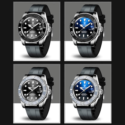 PGN Design Salzburg Blue and Gray Sport Edition blue watch - product photo
