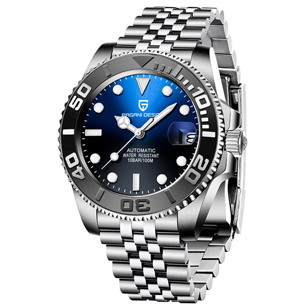 PGN Design Salzburg Blue Silver blue watch - product photo