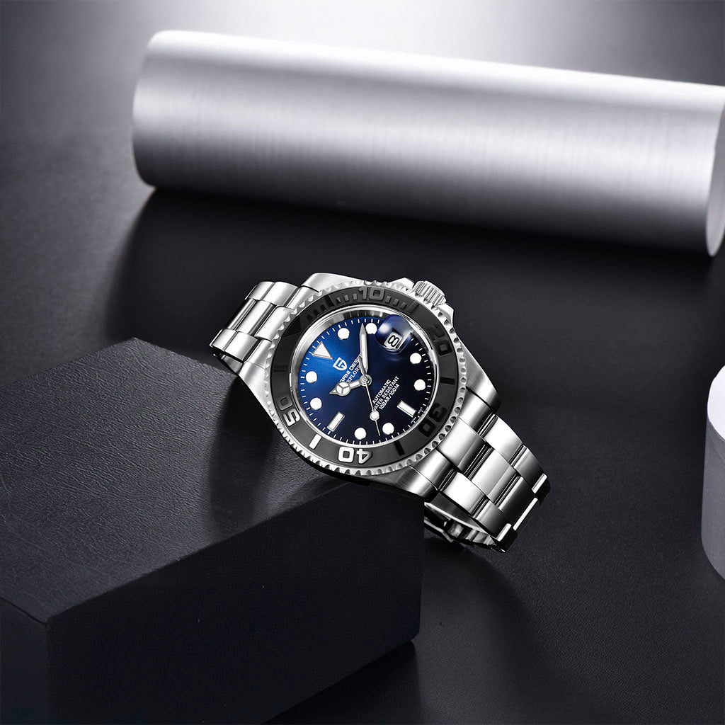 PGN Design Salzburg Blue Silver blue watch - product photo