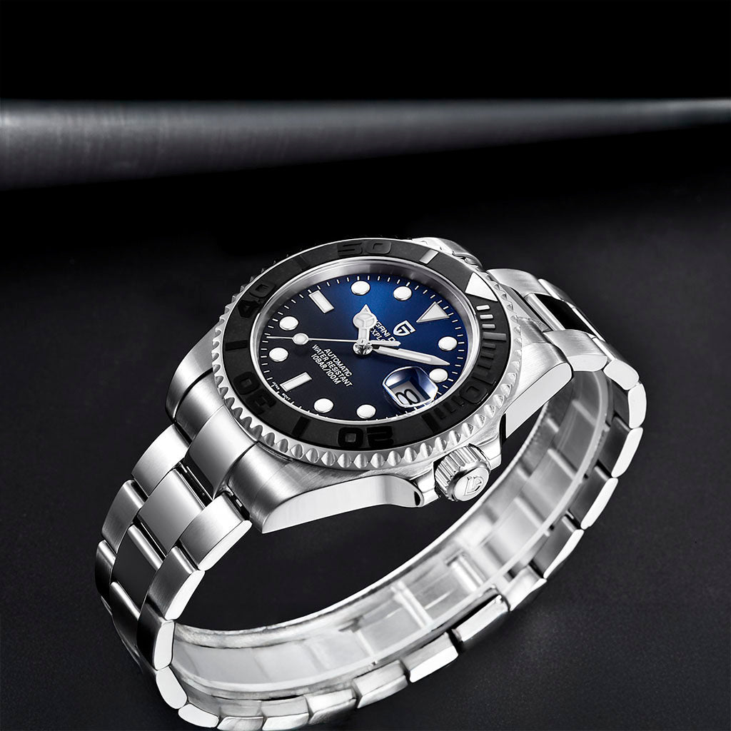 PGN Design Salzburg Blue Silver blue watch - product photo