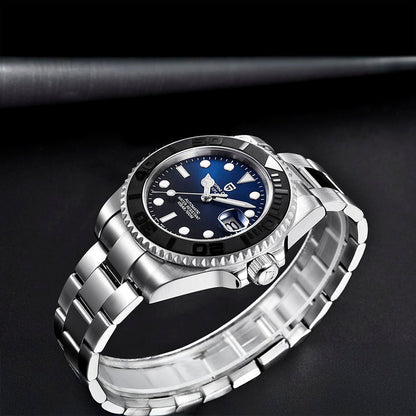 PGN Design Salzburg Blue Silver blue watch - product photo