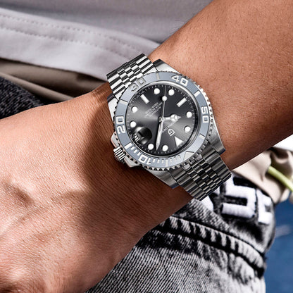 PGN Design Salzburg Gray steel watch - product photo