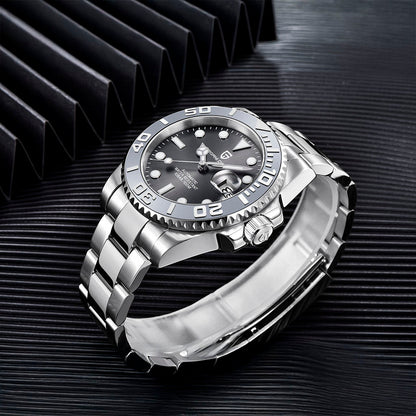 PGN Design Salzburg Gray steel watch - product photo