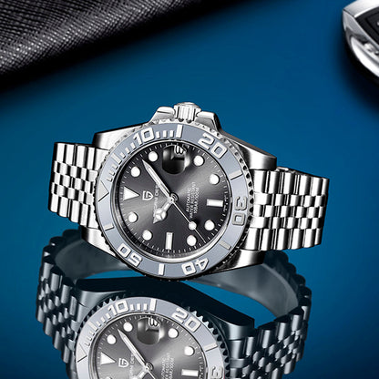 PGN Design Salzburg Gray steel watch - product photo