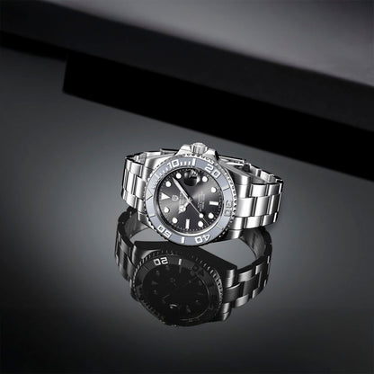 PGN Design Salzburg Gray steel watch - product photo