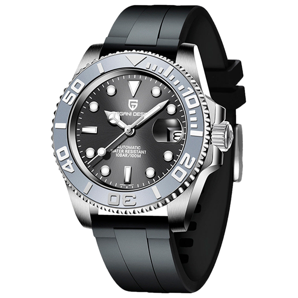 PGN Design Salzburg Gray Sport Edition steel watch - product photo