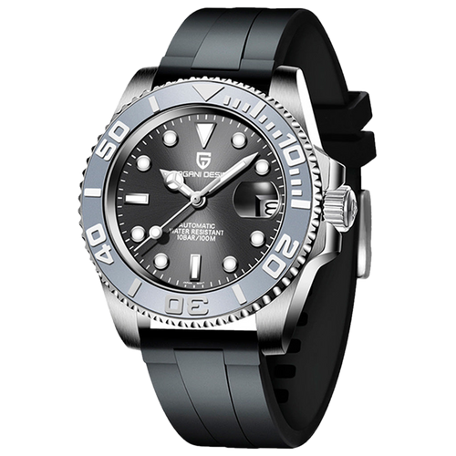 PGN Design Salzburg Gray Sport Edition steel watch - product photo