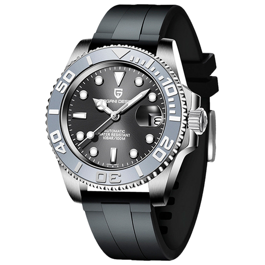 PGN Design Salzburg Gray Sport Edition steel watch - product photo