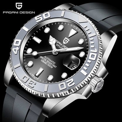 PGN Design Salzburg Gray Sport Edition steel watch - product photo