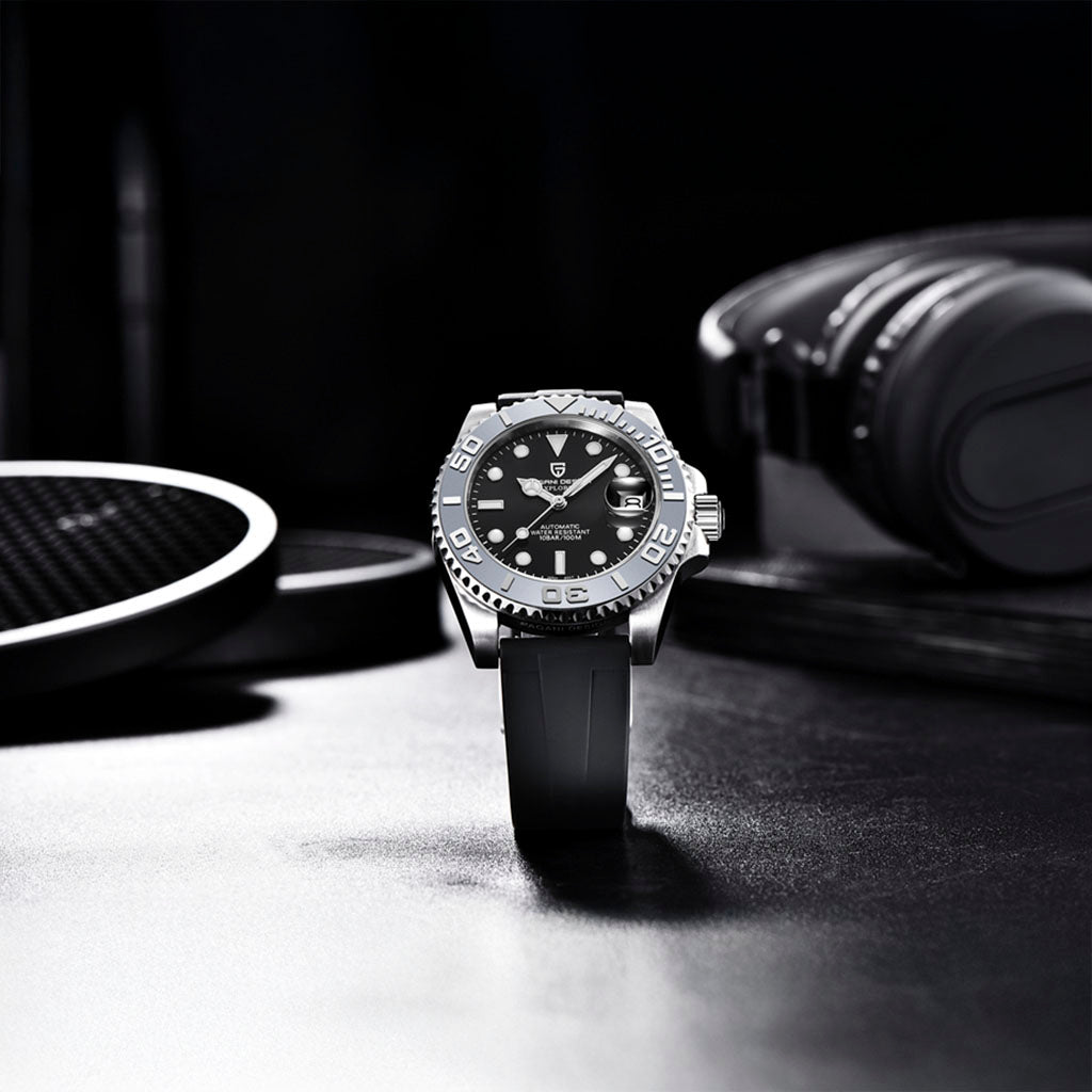 PGN Design Salzburg Gray Sport Edition steel watch - product photo
