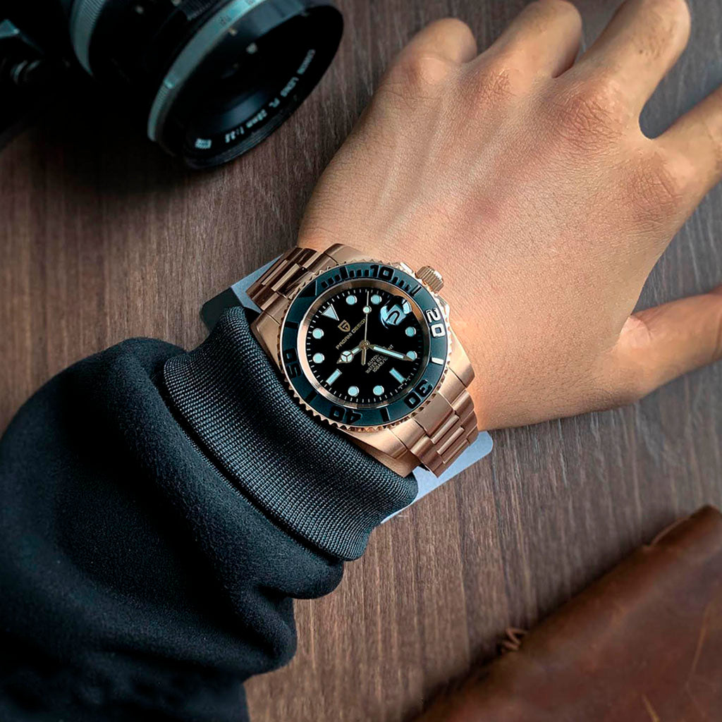 PGN Design Salzburg Pure Gold gold watch - product photo