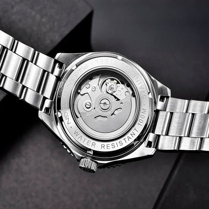 PGN Design Scout Silver Black silver watch - product photo