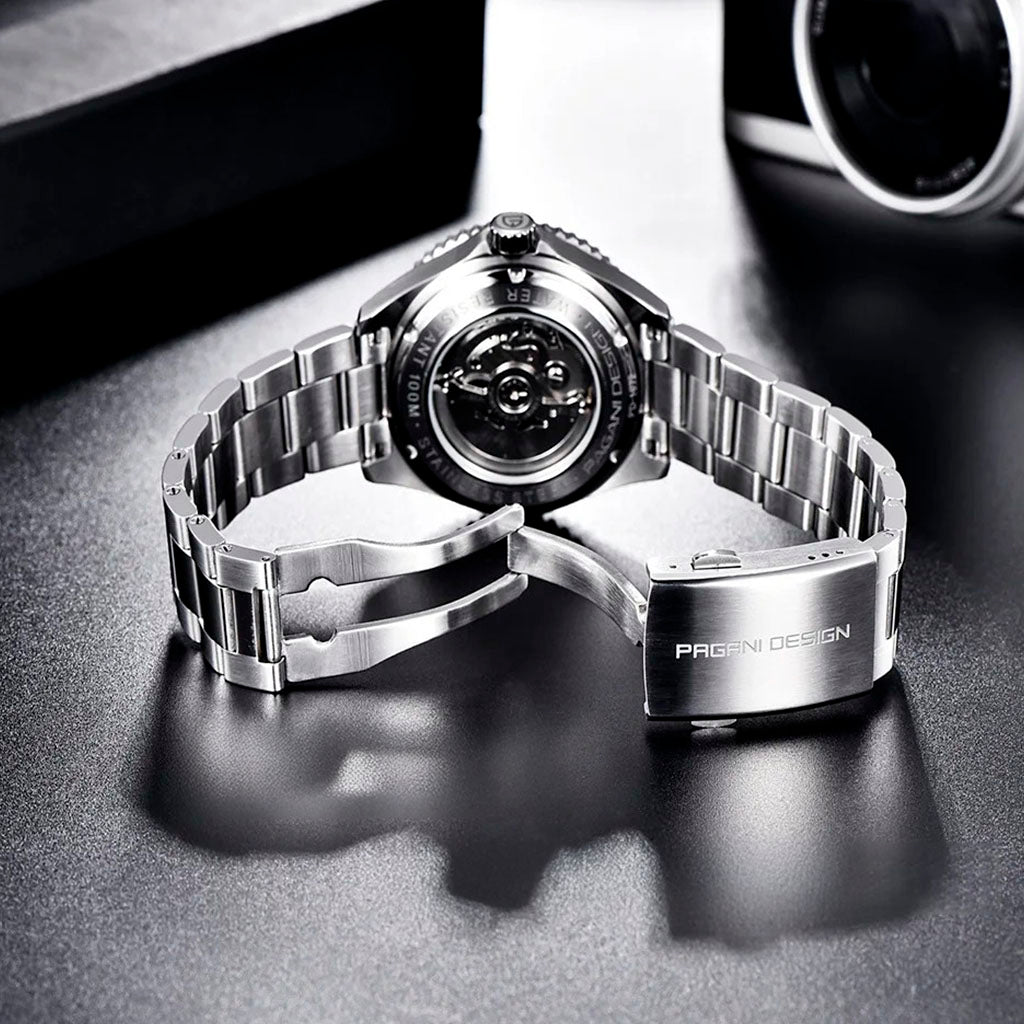 PGN Design Scout Silver Black black watch - product photo