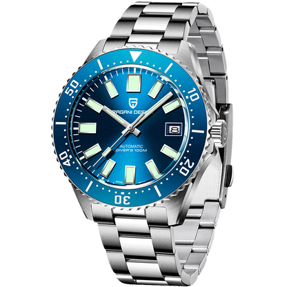 PGN Design Scout Silver Blue blue watch - product photo