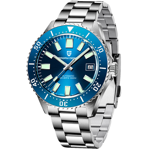 PGN Design Scout Silver Blue blue watch - product photo