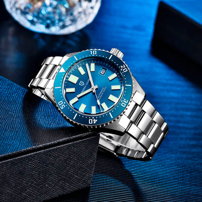 PGN Design Scout Silver Blue blue watch - product photo