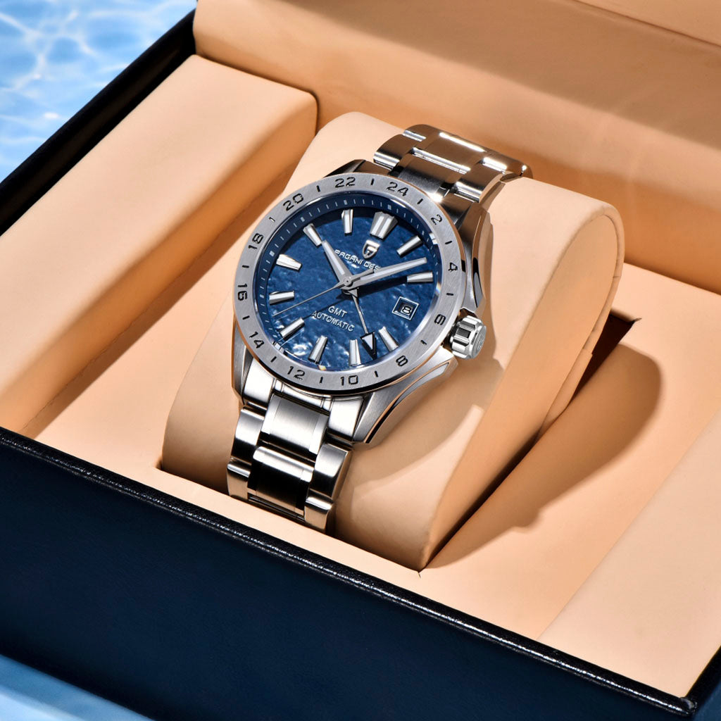 PGN Design Seeker Blue blue watch - product photo