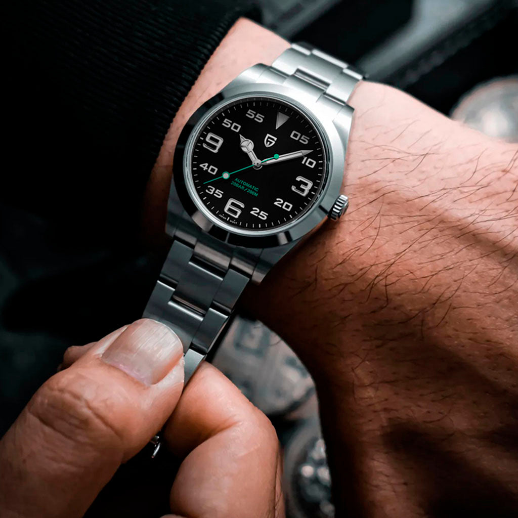 PGN Design Siena Silver Black black watch - product photo