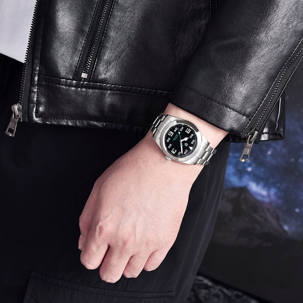 PGN Design Siena Silver Black black watch - product photo