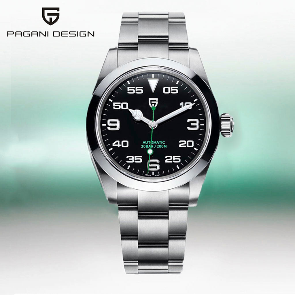 PGN Design Siena Silver Black black watch - product photo
