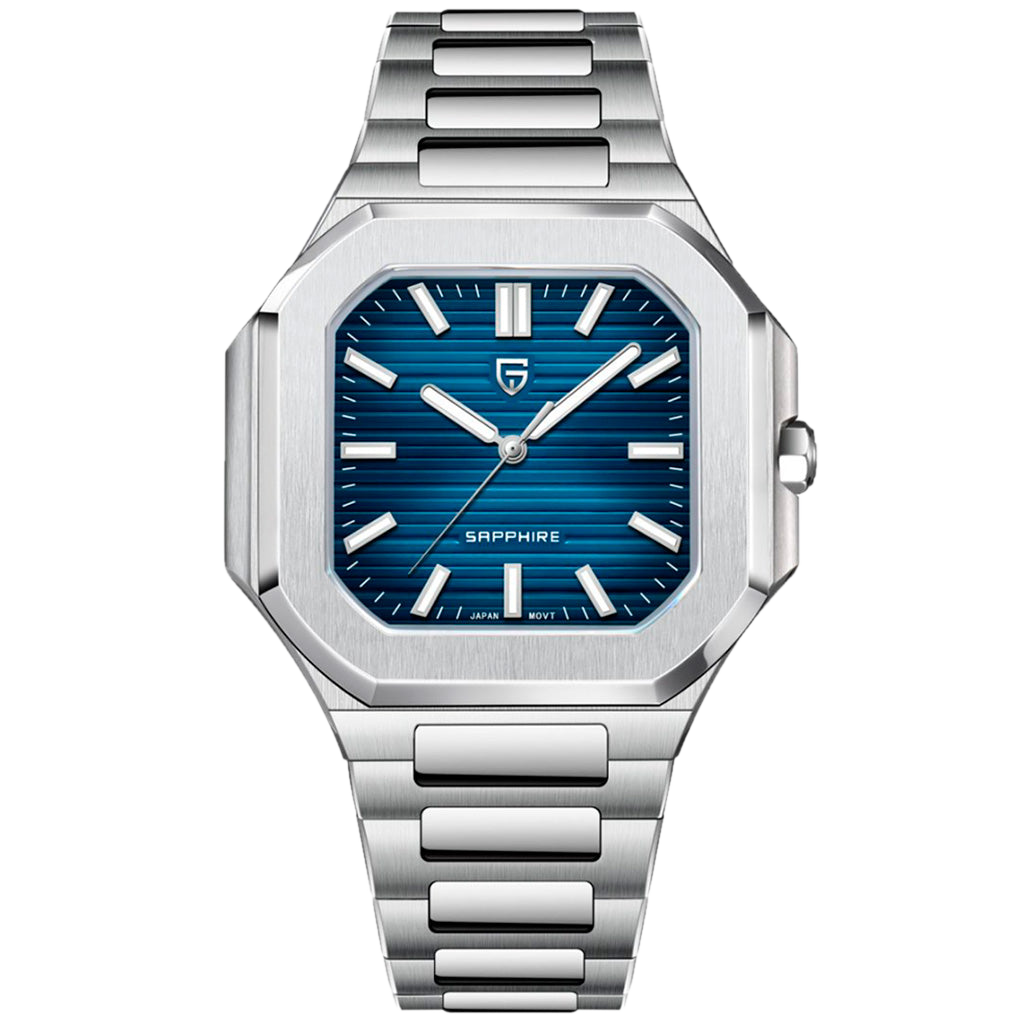 PGN Design Square Blue blue watch - product photo