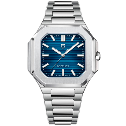 PGN Design Square Blue blue watch - product photo