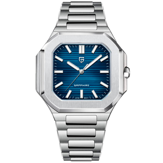 PGN Design Square Blue blue watch - product photo