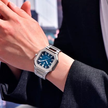 PGN Design Square Blue blue watch - product photo