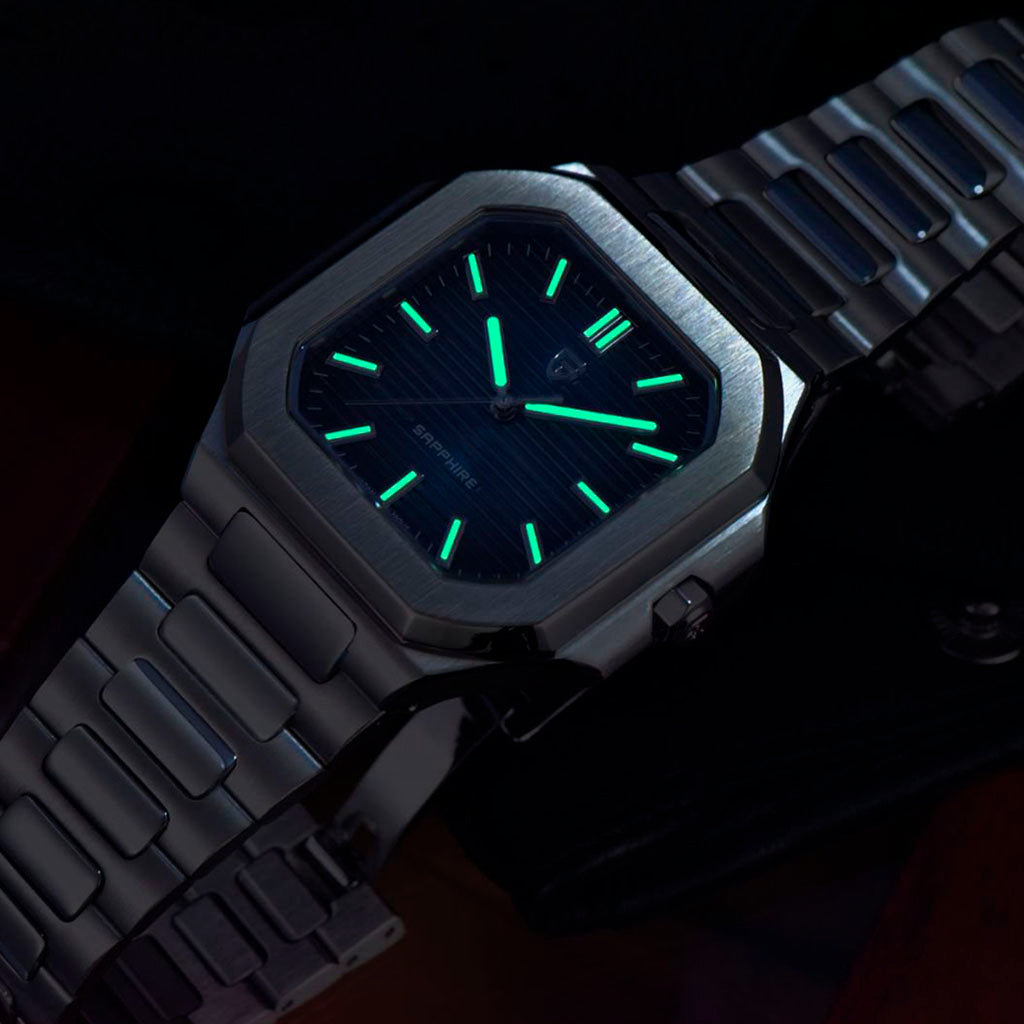 PGN Design Square Blue blue watch - product photo