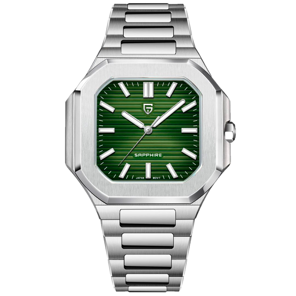 PGN Design Square Green green watch - product photo