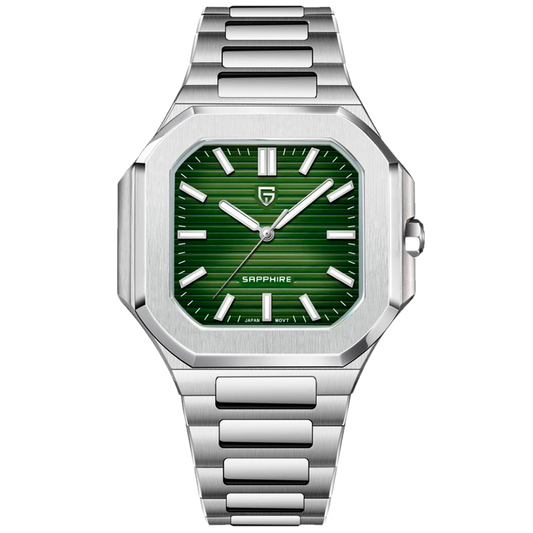 PGN Design Square Green green watch - product photo