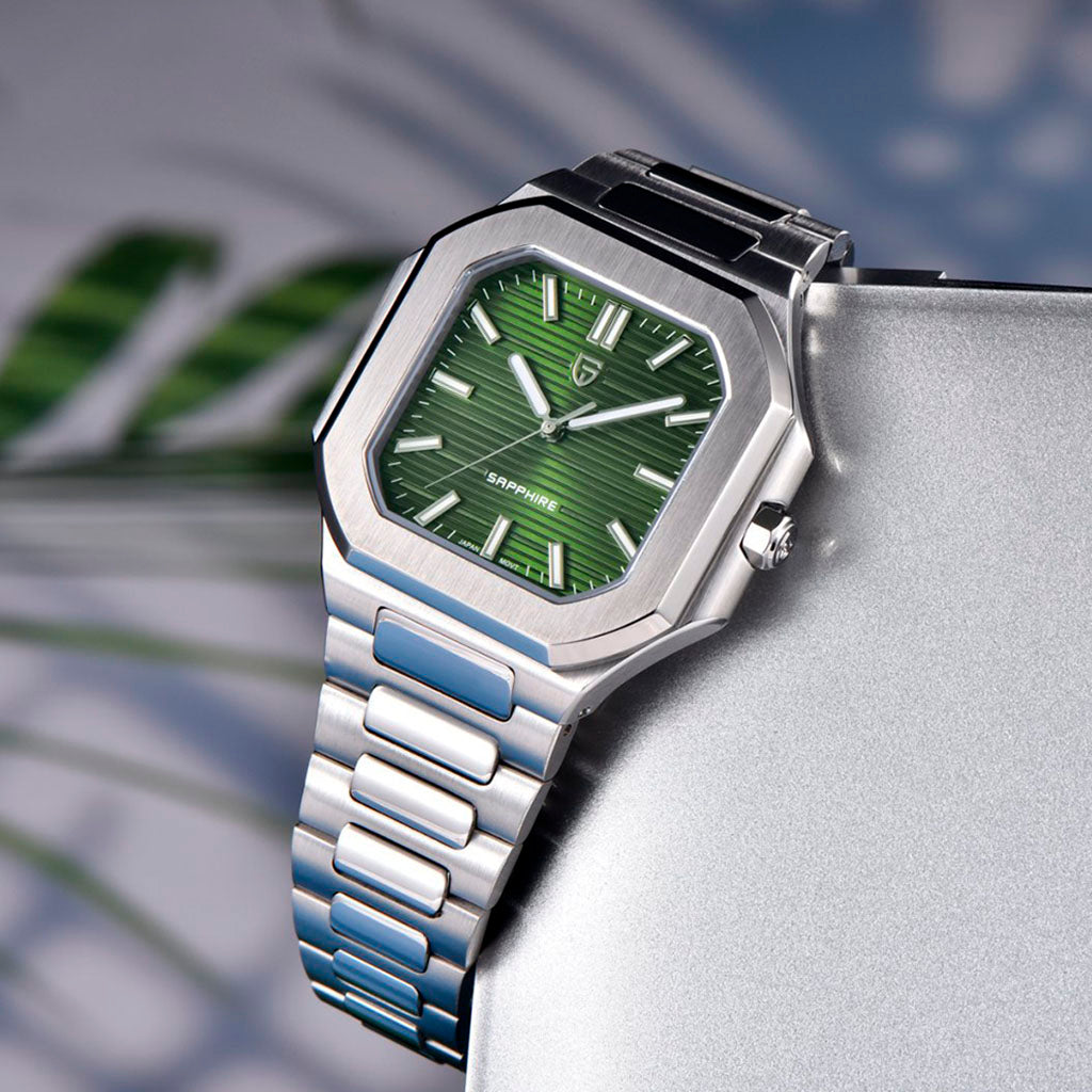 PGN Design Square Green green watch - product photo