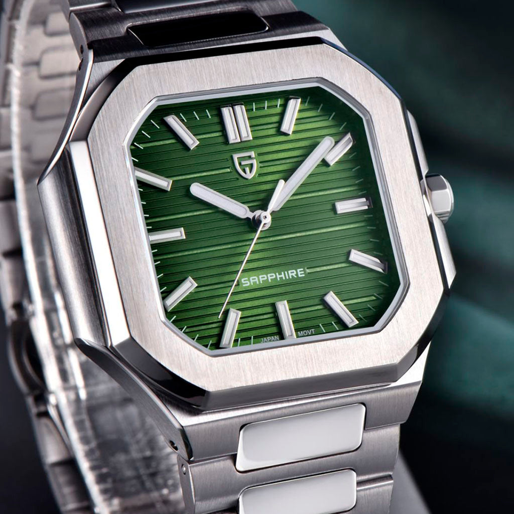 PGN Design Square Green green watch - product photo