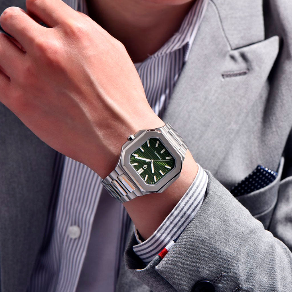 PGN Design Square Green green watch - product photo