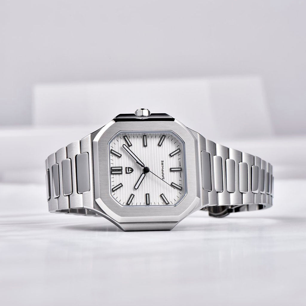 PGN Design Square White white watch - product photo