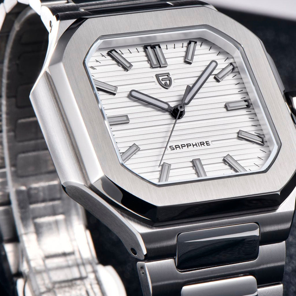 PGN Design Square White white watch - product photo