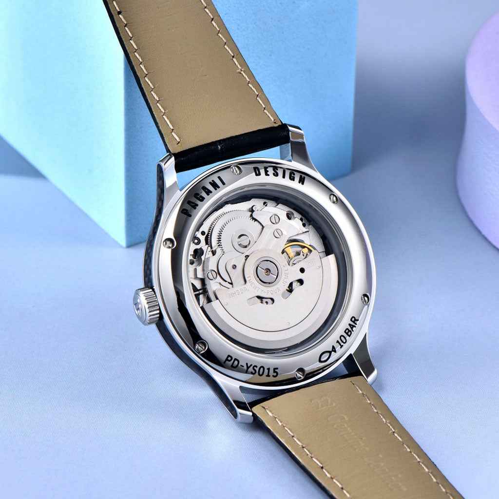 PGN Design Strasbourg Orange steel watch - product photo