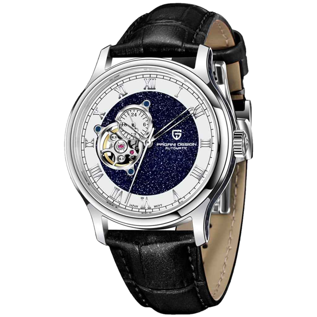 PGN Design Strasbourg Blue blue watch - caseback