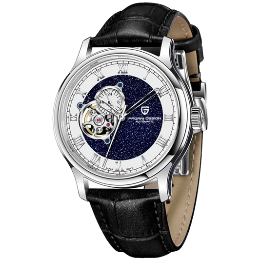 PGN Design Strasbourg Blue blue watch - caseback