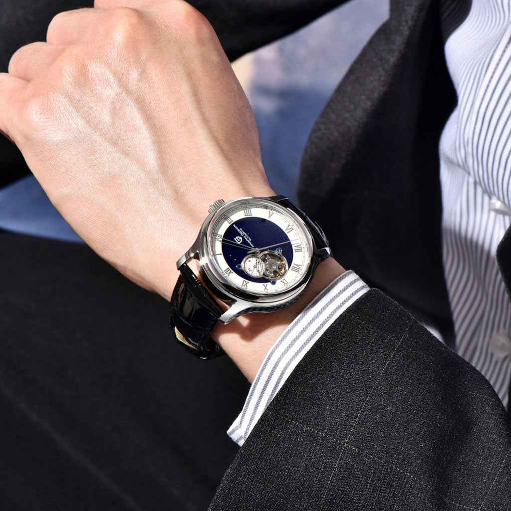 PGN Design Strasbourg Blue blue watch - product photo