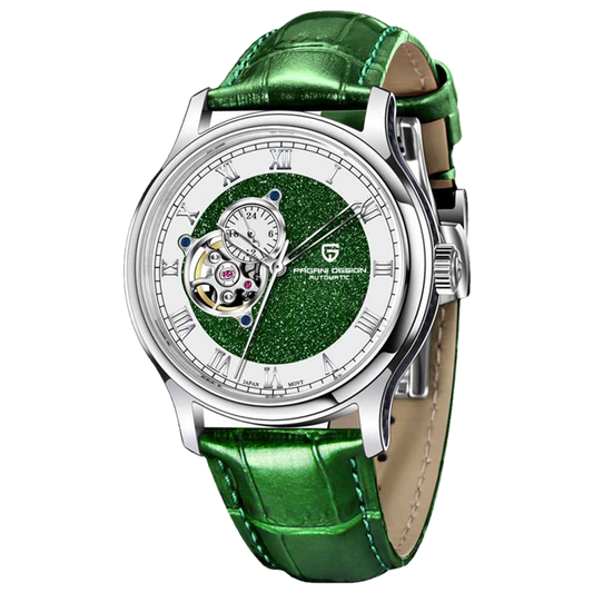 PGN Design Strasbourg Green green watch - caseback