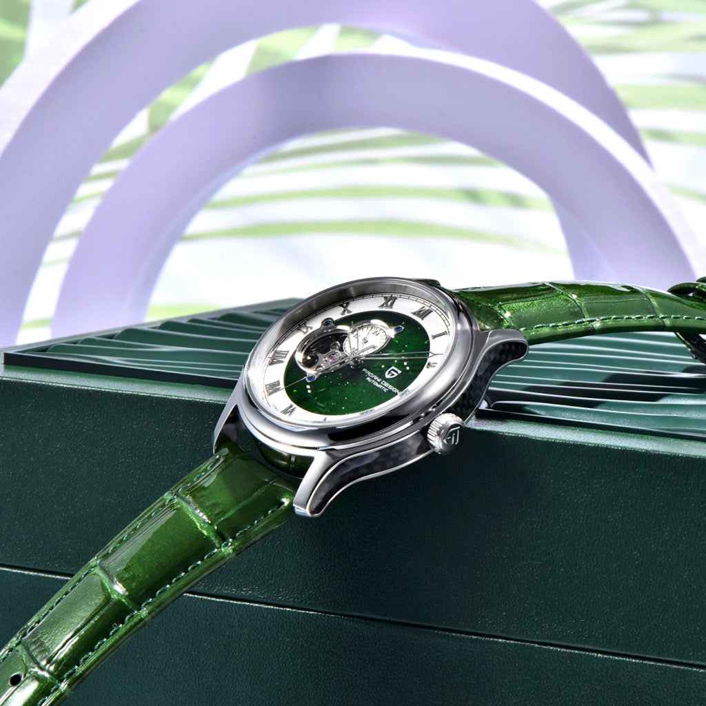 PGN Design Strasbourg Green green watch - product photo